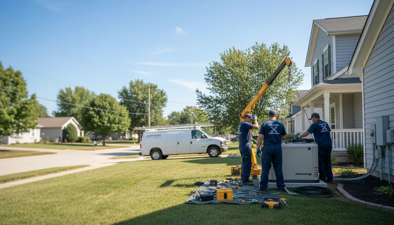 Generator Installation in Aston, PA near me